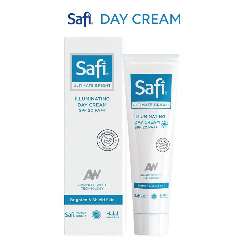 SAFI ULTIMATE BRIGHT ILLUMINATING DAY CREAM SPF 20 PA++ 18.5gr