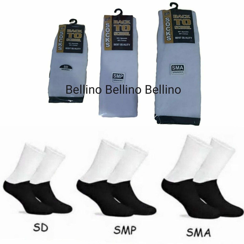 Kaos Kaki Sekolah Polos SD SMP SMA Kaos Kaki Anak SD Kaos Kaki Anak SMP Kaos Kaki Anak SMA Kaos Kaki Unisex Anak Sekolahan Socks Kaos Kaki Putih Kaos Kaki Hitam Kaos Kaki Sekolah Hitam Putih Kaos Kaki Back To School