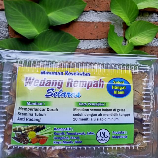 

WEDANG REMPAH + gula batu (1 PACK ISI 10 PCS)