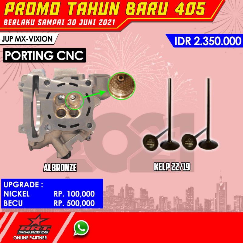 PAKET PROMO BRT VIXION