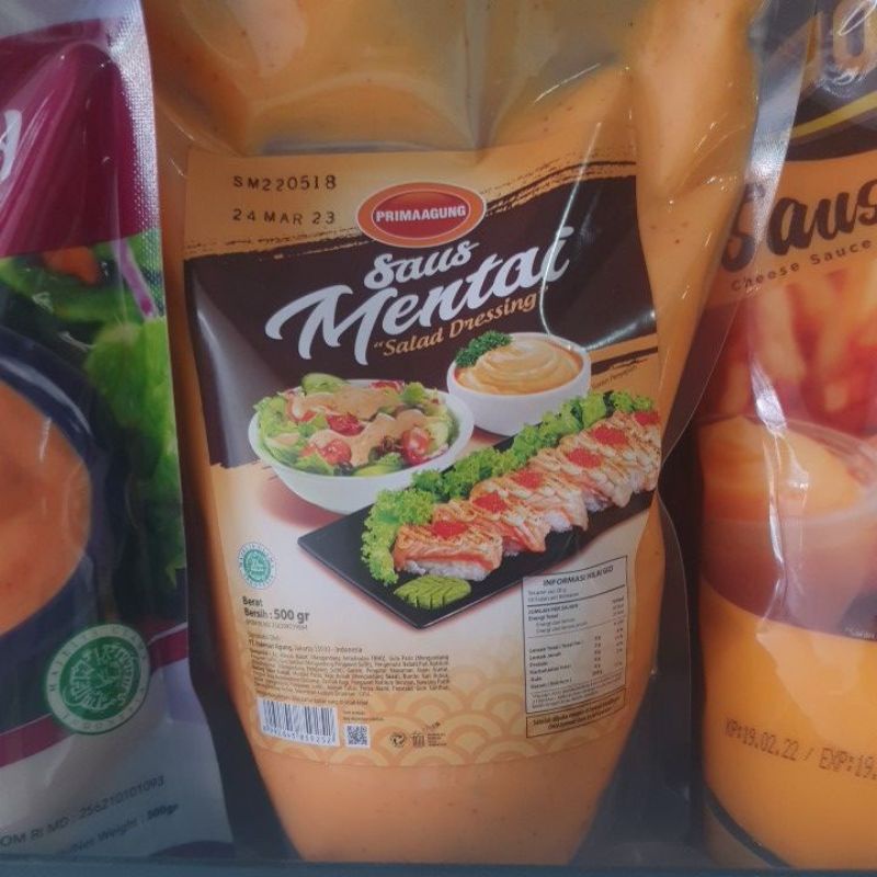 

Prima Agung Saus Mentai 500gr