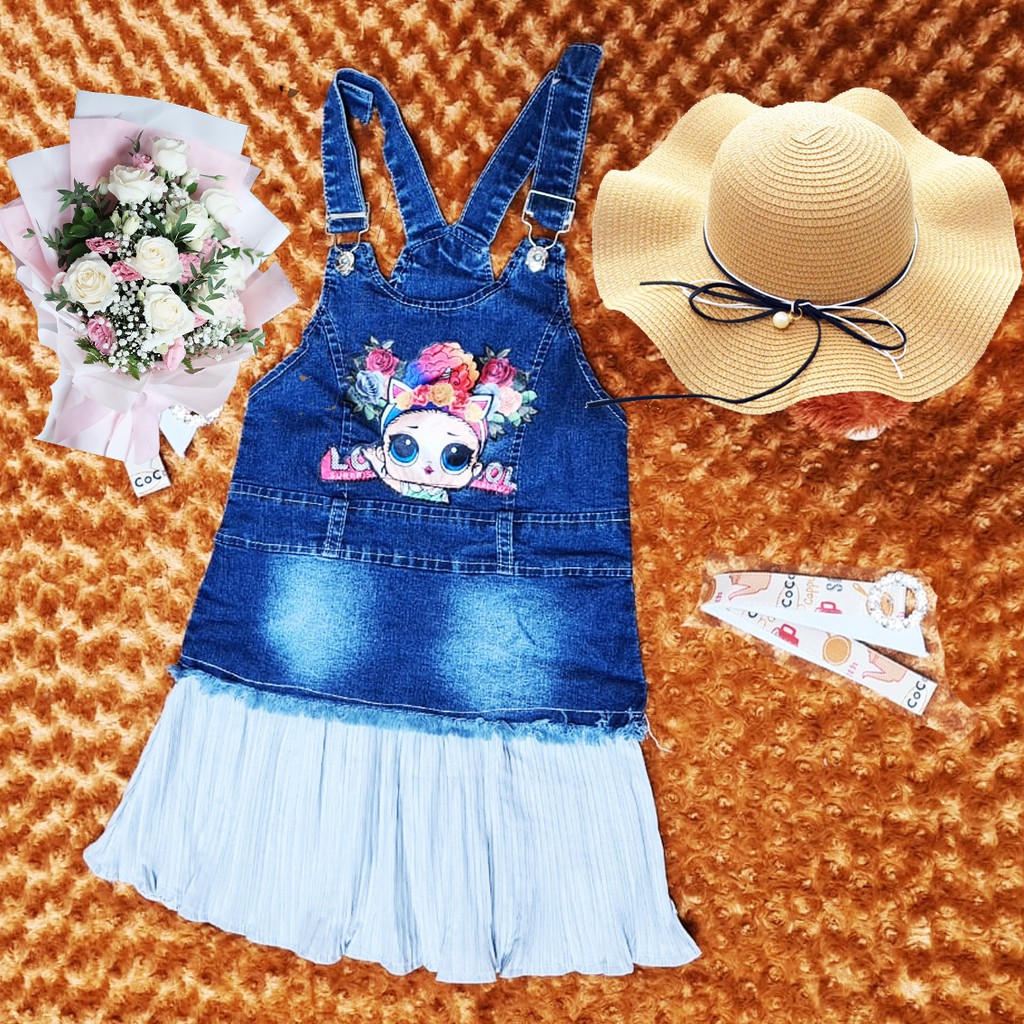 FORTUNE FASHION DRESS OVERALL ANAK DRESS OVERALL GEMPY