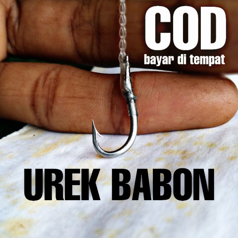urek baja super kuat tajam untuk belut besar babon kolam rawa alat pancing kail urekan tasikmalaya