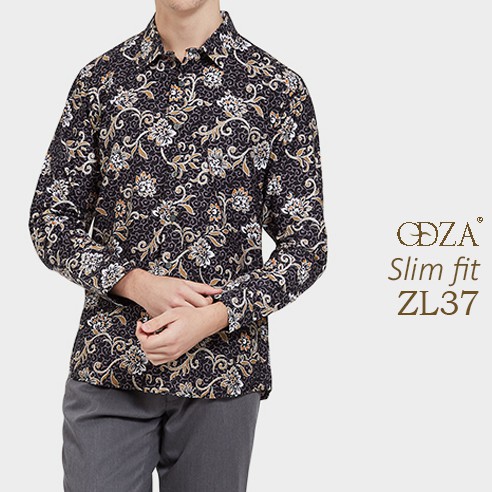  BATIK  PRIA  SLIM FIT ATASAN  BUSANA PESTA PRIA  LENGAN  