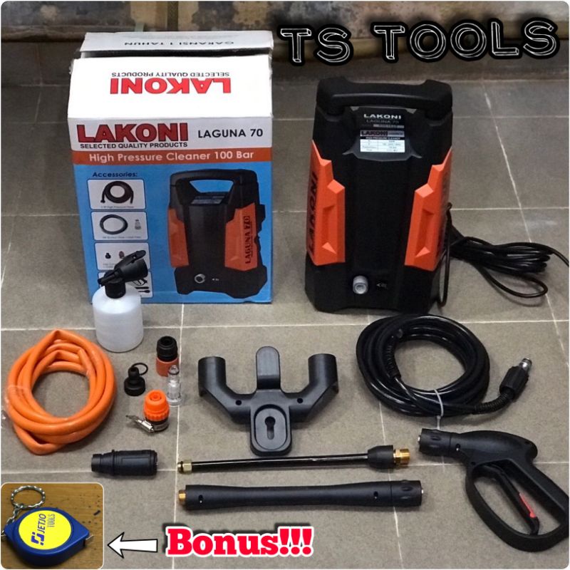 Jet Cleaner Lakoni laguna 70 Mesin Steam Cuci Mobil Motor AC Lakoni Laguna 70 Bar