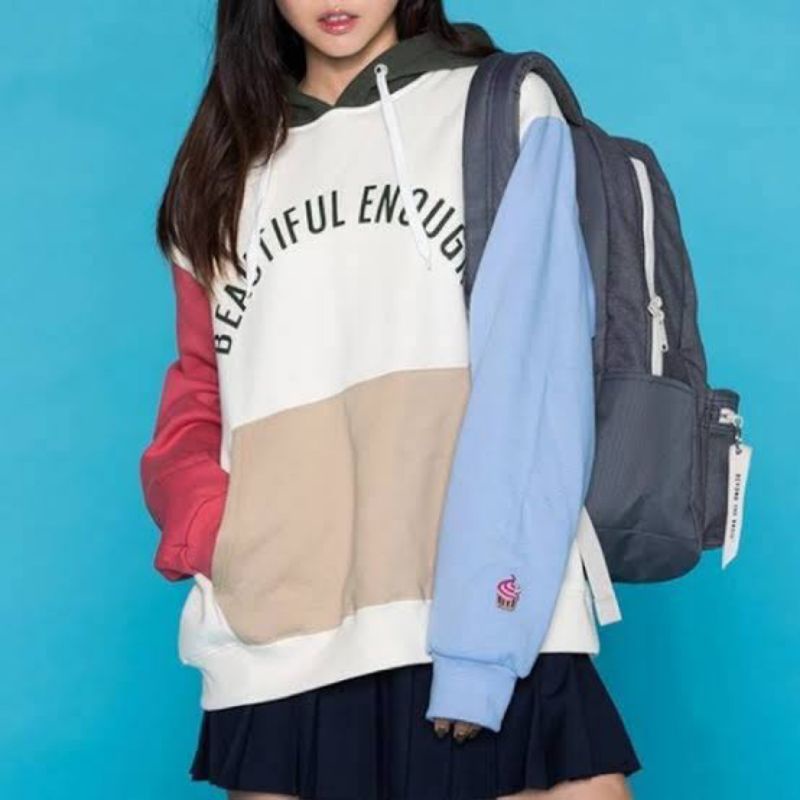 jaket hoodie nct renjun beautiful enough, free foto