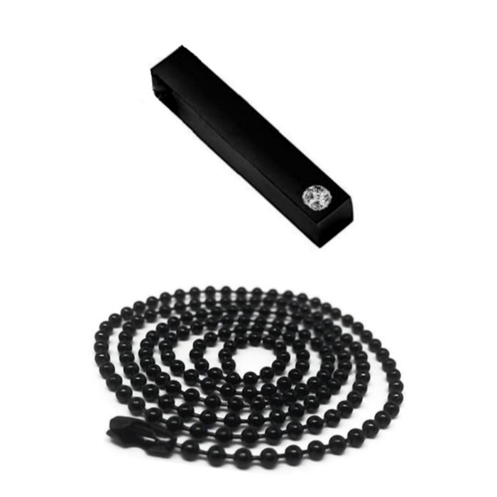 Liontin Bandul Pria Wanita Gratis Kalung Pendant Titanium Necklace