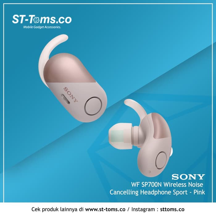 Sony WF SP700N SP 700N Wireless Noise Canceling Headphones Sport Pink Best seller