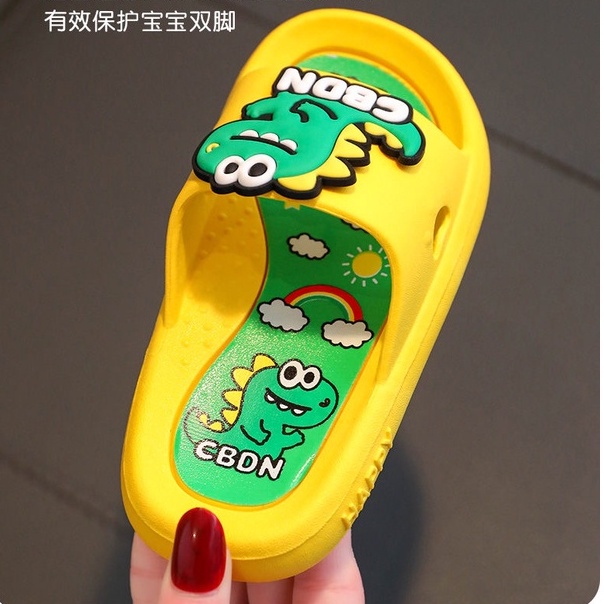 PROMO 12.12 PUNCAK Okaybaby B118 Sandal Dino Cute Sandal Anak Laki-laki/Perempuan Bahan Karet Lucu Sport Termurah Sepatu Import Fahion Terbaru Kekinian