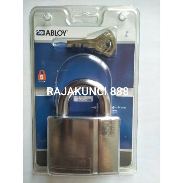 Gembok ABLOY PL350C/25 / Gembok ABLOY / Gembok besar anti cairan kimia dan potong