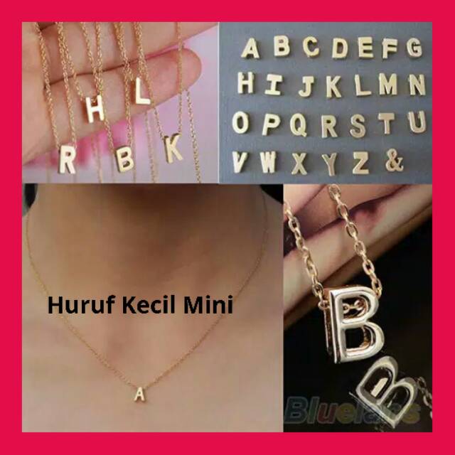 Kalung huruf Nagita mini