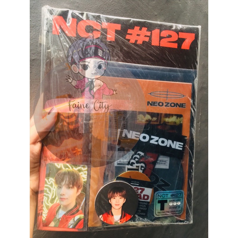 [BACA DESKRIPSI] ALBUM NCT 127 NEOZONE T VER / NEO ZONE T VERSION SEALED / UNSEALED JUNGWOO SET