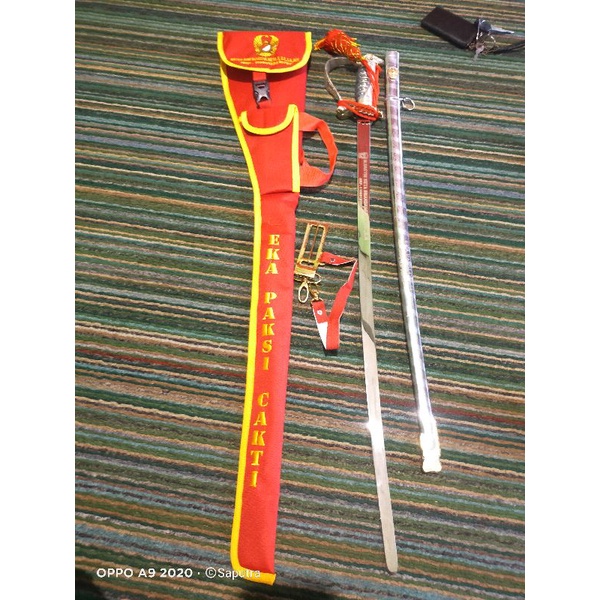 PEDANG PORA PAMEN POLRI-TNI AD/AU. TAS PEDANG BORDIL.