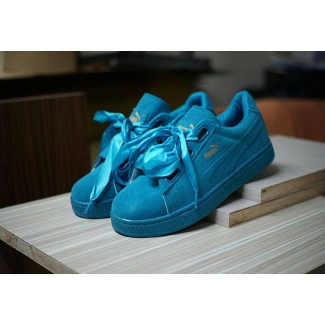 puma heart deepblue