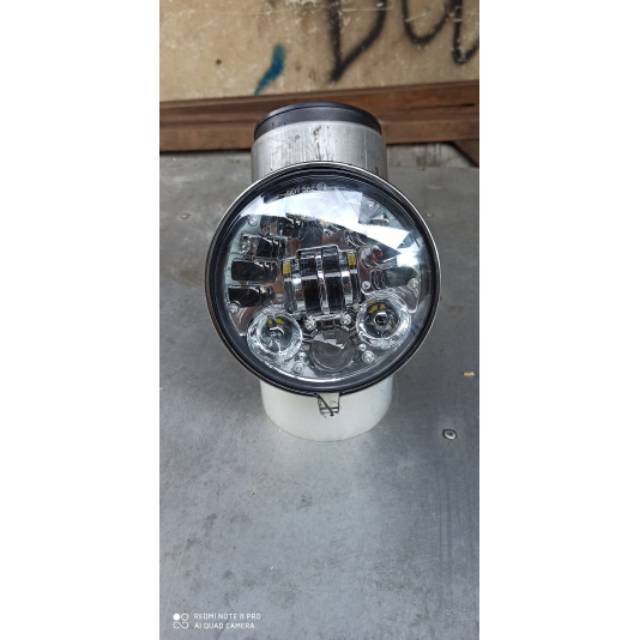 Lampu daymaker 16 LED import set batok YL dan spido babon digital