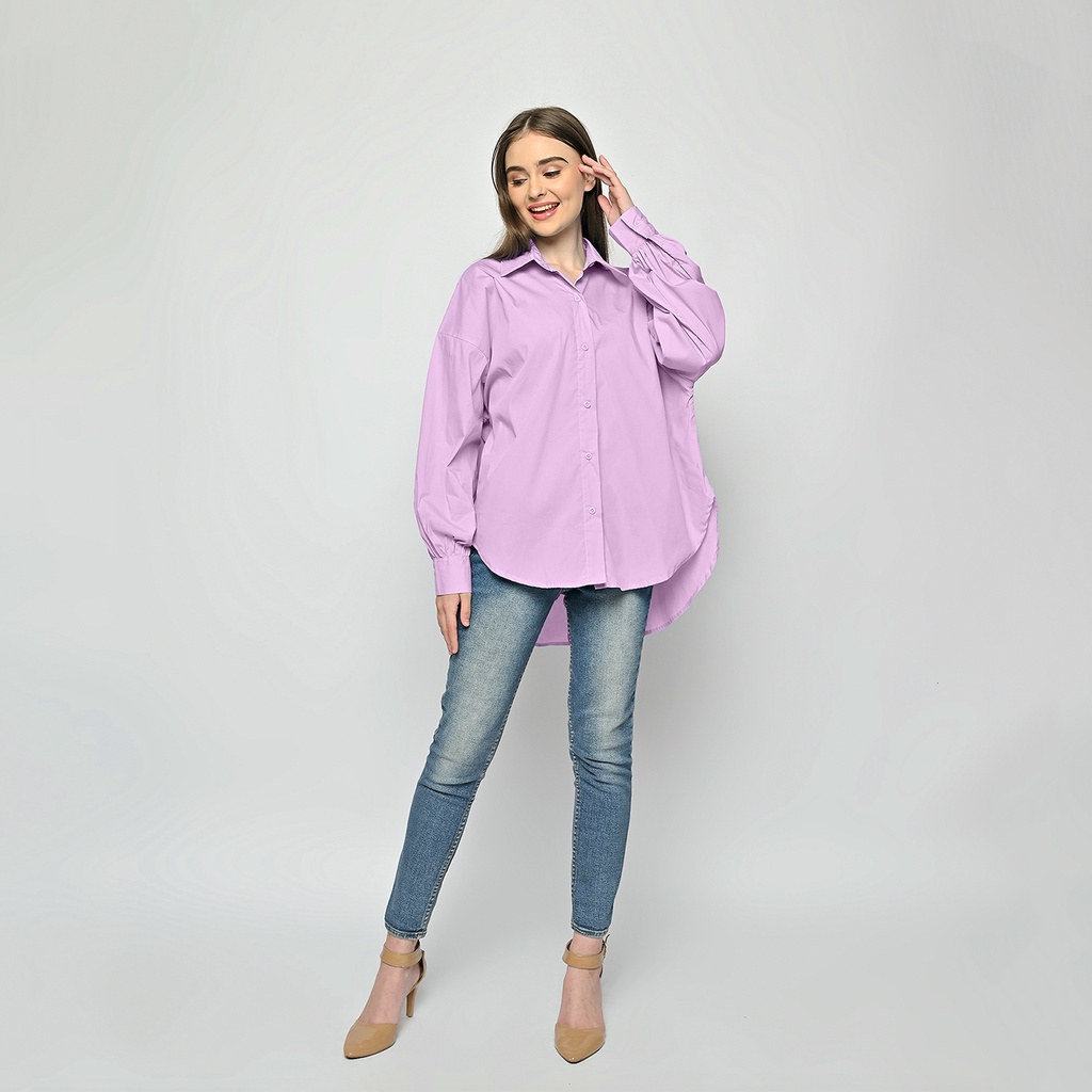 Oversized Poplin Shirt (Kemeja Oversize)