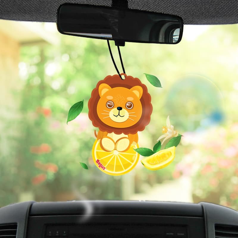 Bagus Fresh Air Freshener Parfum Mobil Pewangi Kendaraan Lemon