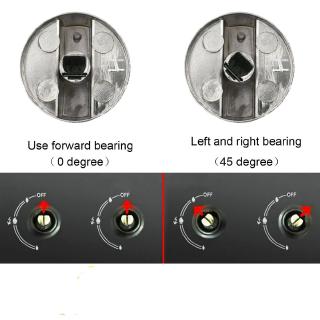 2Pcs Knob Pengganti Bahan Zinc Alloy Warna Silver untuk 2Pcs Knob Pengganti Bahan Zinc Alloy Warna Silver untuk