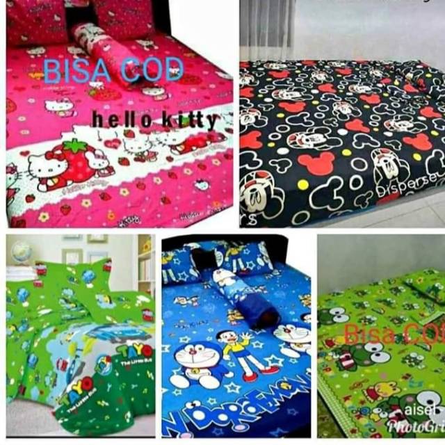 Sprei Karakter //Seprai murah//seprai berkualitas no 1 king