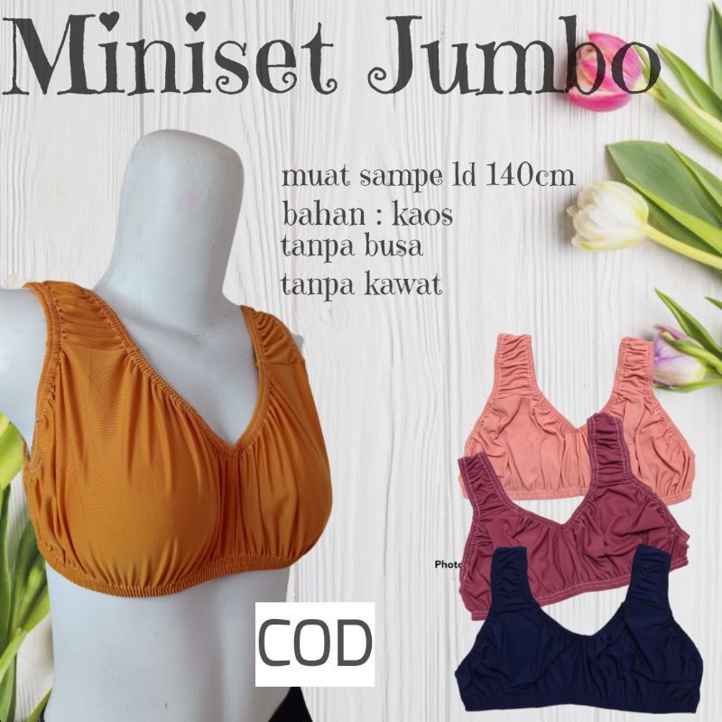 Miniset Wanita Dewasa M/L/XL/XXL TEMURAH/PROMO murah bra tanpa kawat.busa/Bra ibu hamil & menyusui.