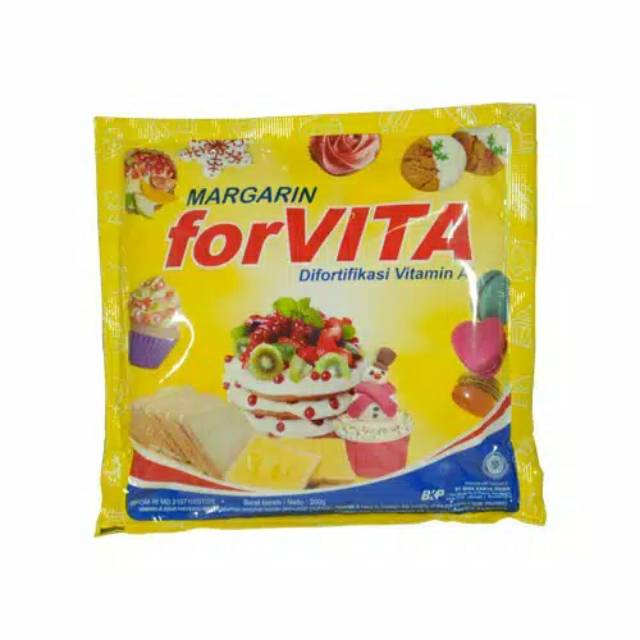 

Margarin Forvita Mentega 200 gr - Mentega Forvita