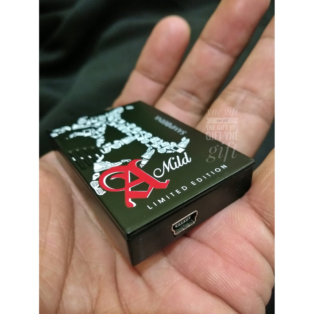 PROMO COD Korek Cas Elektrik Sampoerna Mild Hitam. Korek USB