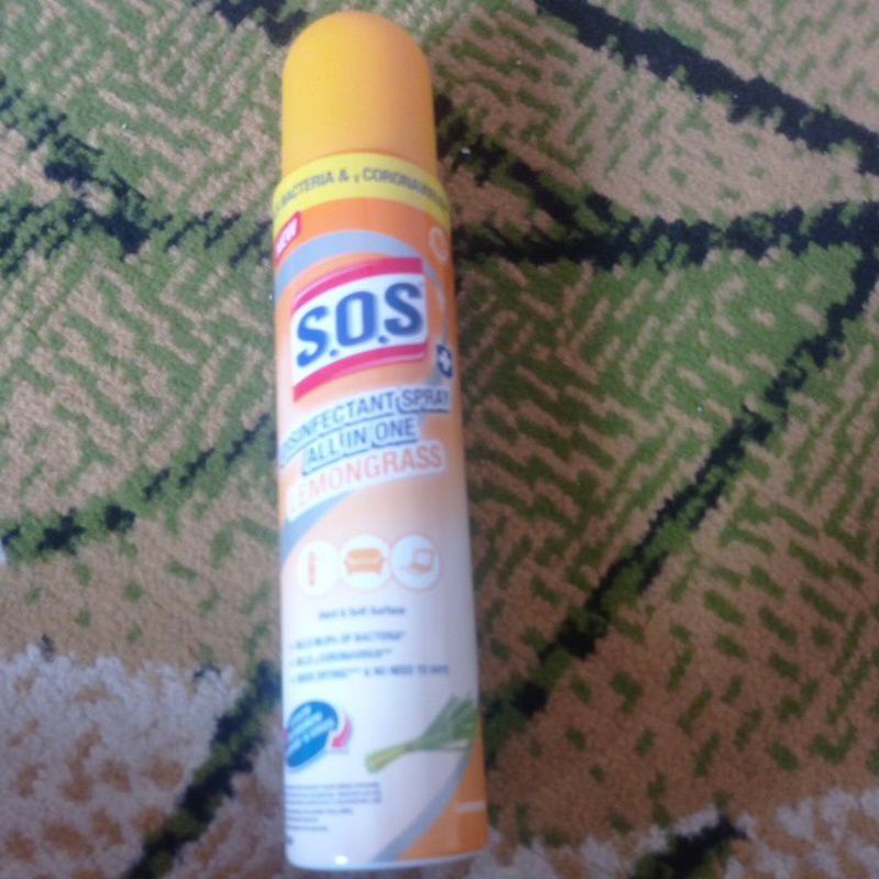 SOS Desinfektan Spray All in One Lemongrass 250ml