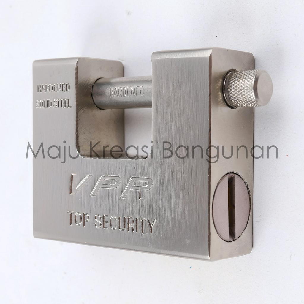 Gembok Panzer VPR 84mm Pagar Gudang Rumah Anti Potong Top Security Hardened Steel Panser Kotak 84 mm