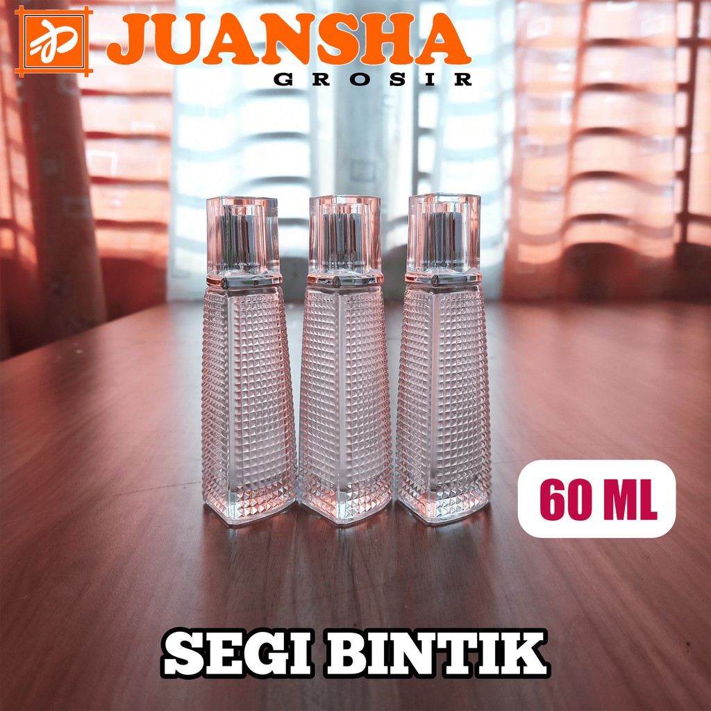 BOTOL PARFUM || SEGI BINTIK || 60ML SPRAY || DRAT || BOTOL PARFUME