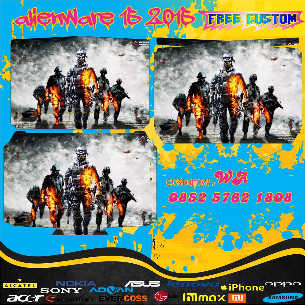 GARSKIN LAPTOP alienware 15 FULL BODY 2