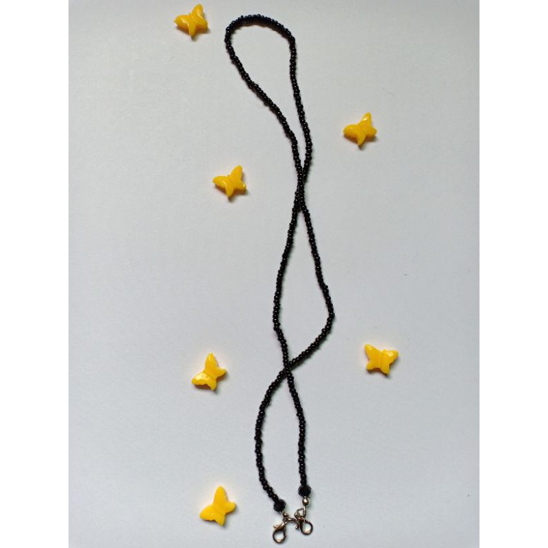 Strap Masker Manik-Manik | Strap Masker Polos