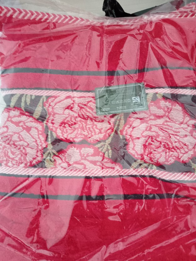 Handuk Jumbo Top Terry Batik Bunga Ukuran 155 X 80 | Handuk Mandi Dewasa