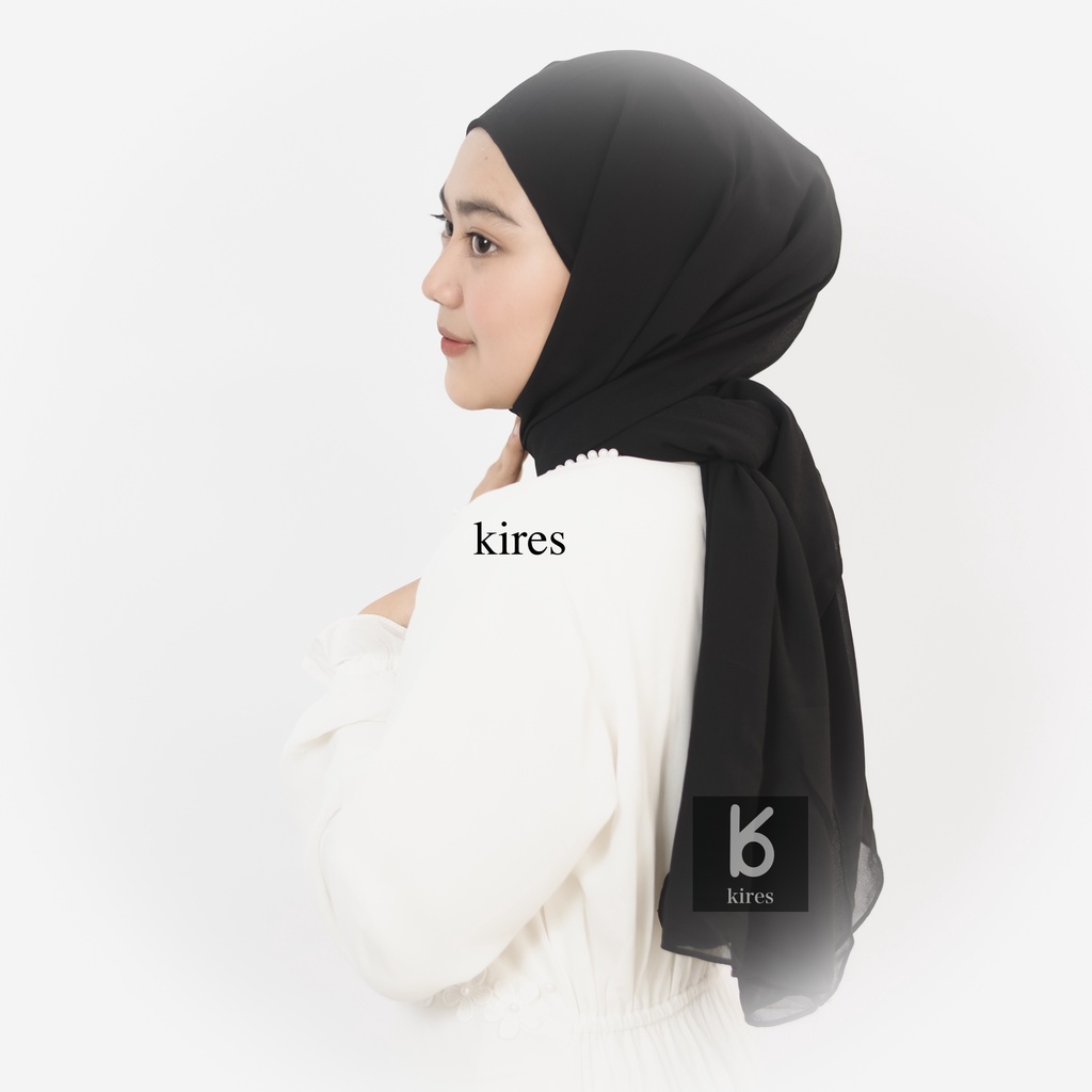 Pashmina Jersey Oval Sabiya Premium / Pashmina Meleyot Flowy Turkey Shawl