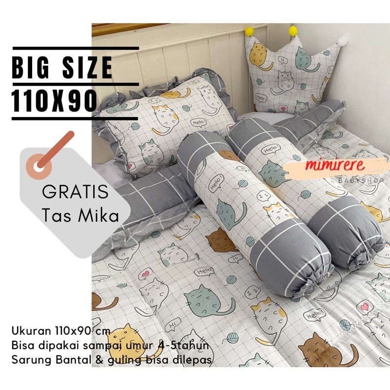 Bedcover Set Bayi Anak Big Size 90x110cm PREMIUM MIMIRERE