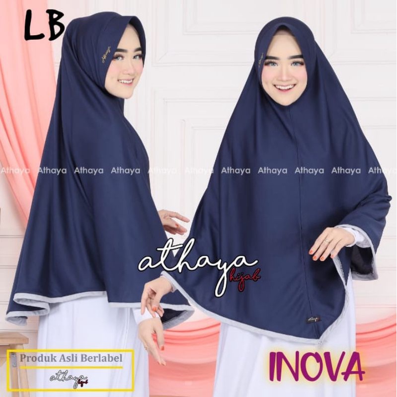 Original ATHAYA  INOVA •• hijab instan syar'i •• jilbab instan Jumbo••hijab jersey