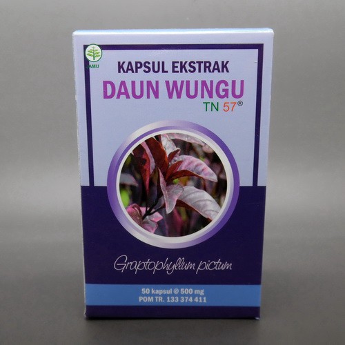 Kapsul Daun Ungu Herbal Wasir Kapsul Ambeien Wasir Daun Wungu