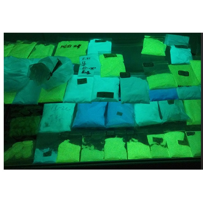 Fosfor serbuk Bubuk Powder glow in the dark