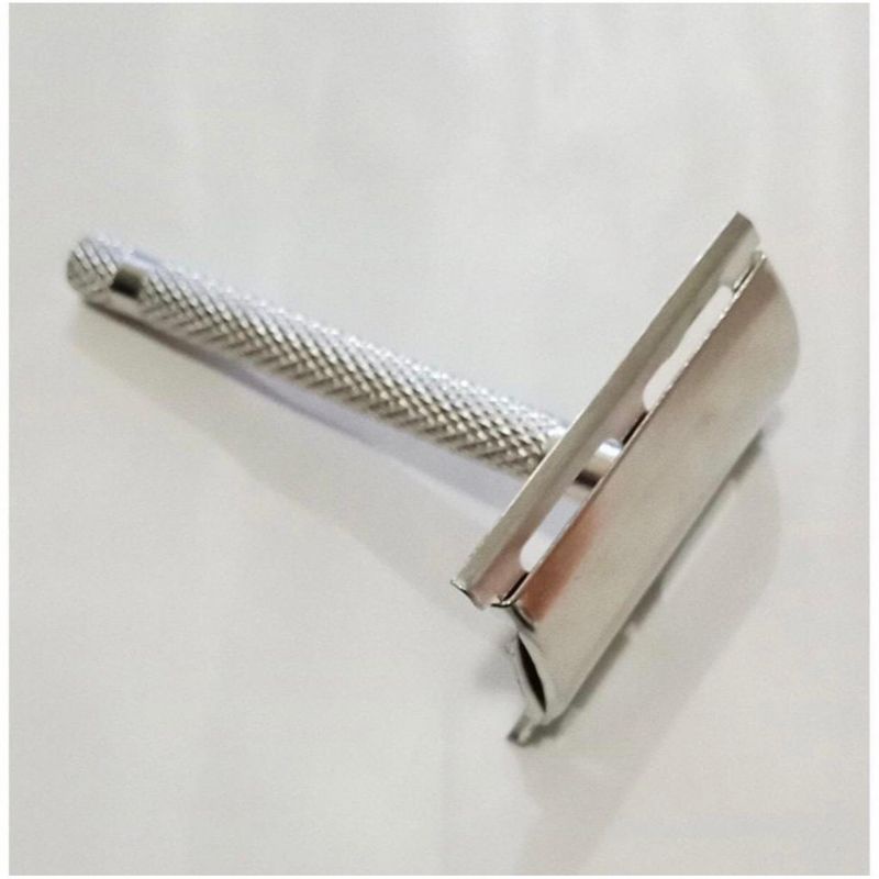 CUKURAN KUMIS JENGGOT STAINLESS BISA DI ISI ULANG SILET / PISAUNYA