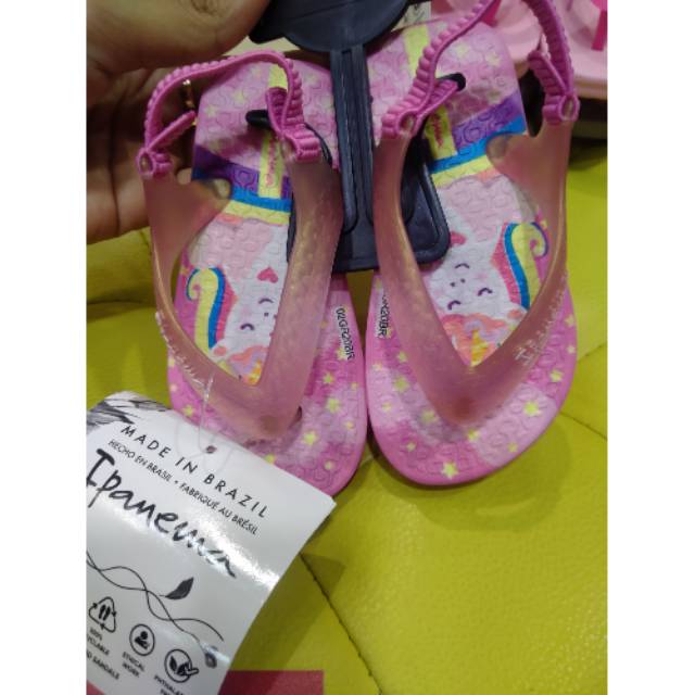 Sandal kuda poni Ipanema anak perempuan Original