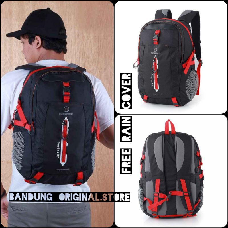 Original - Series 07 - Tas ransel punggung backpack pria wanita 35 liter keril terbaru termurah