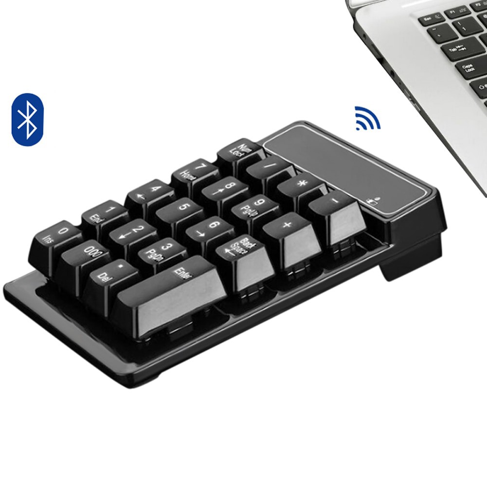 Etmakit Numeric Keypad Numpad Bluetooth 4.0 - E094BT - Black