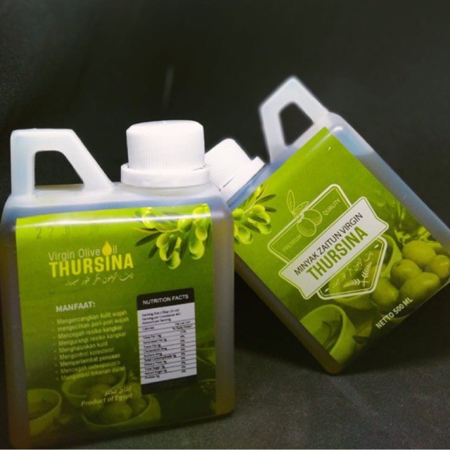 

Minyak Zaitun 500 gram Virgin Olive Oil Thursina 500 gram