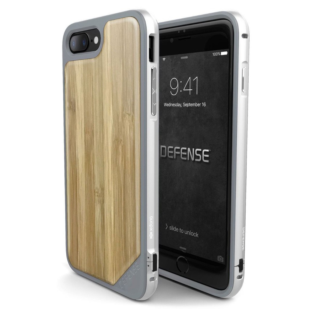 Xdoria defense lux casing for iphone 7 plus dan Iphone 8 plus bamboo