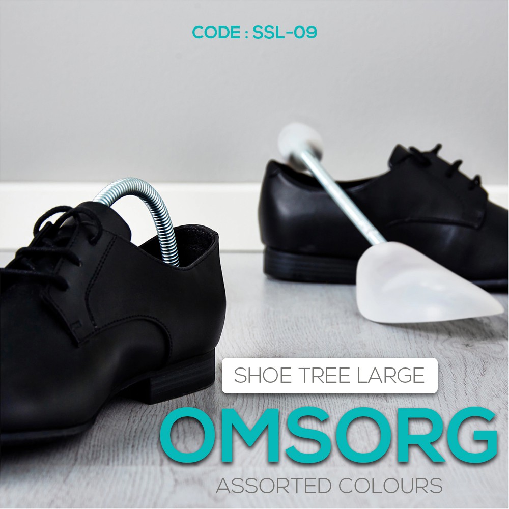 OMSORG SHOE TREE PENGASAK PENAHAN BENTUK SEPATU 1 PASANG (SSL-09)