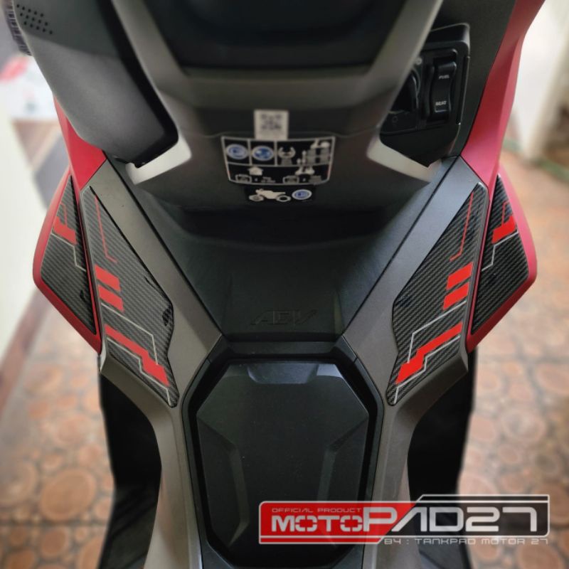 STIKER STICKER TANGPAD SAYAP HONDA ADV 160 by motopad27