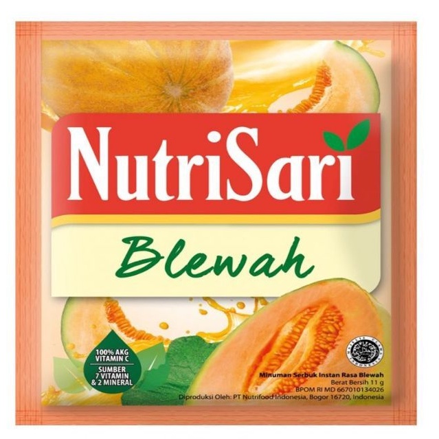 

Nutrisari Rasa Blewah Ecer Satuan 11gr