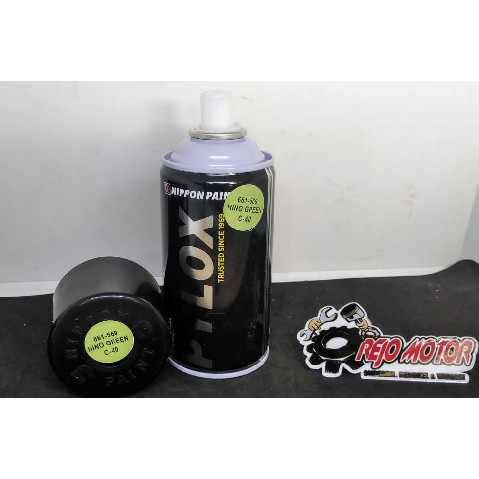 

PILOX/PYLOX /SOLID COLOURS & METALLIC COLOURS/ 661-569 HINO GREEN C-40 / ANTI BAKAR ORIGINAL NIPPON