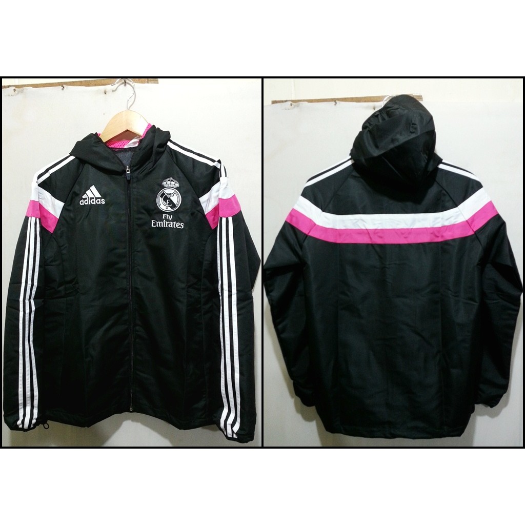 Jaket REAL MADRID Anthem Black 2014/2015