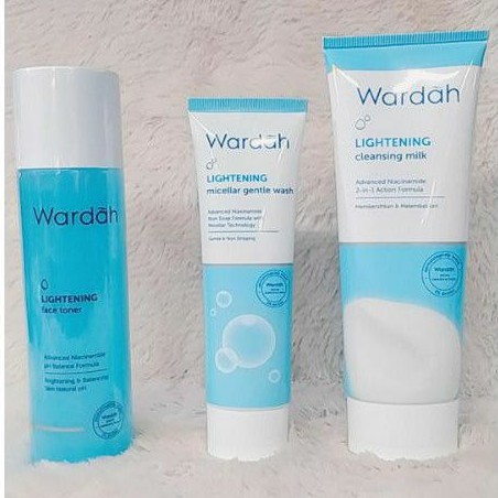 WARDAH PAKET LIGHTENING SERIES ~ ORIGINAL 100 %