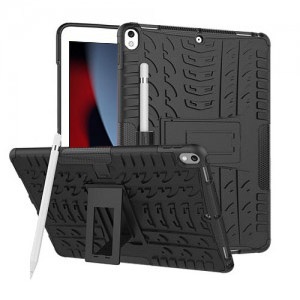 Car Tire Armor Case Casing Kick Stand iPad 10.2 7 8 9 2019 2020 2021